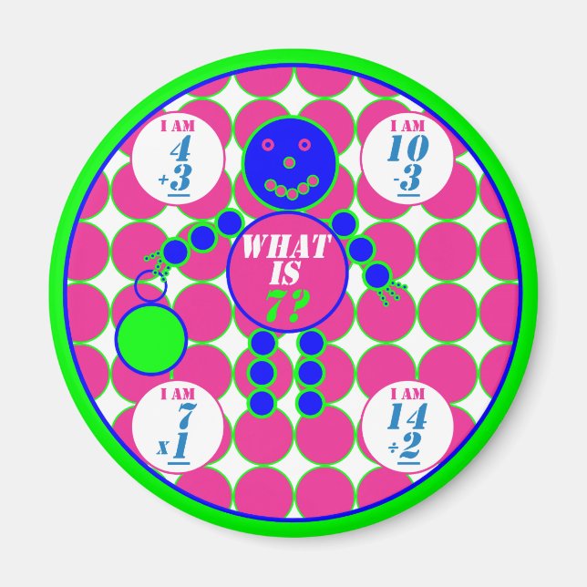 Imã Geometrics-Magnet-Circle-Age 7 (Frente)