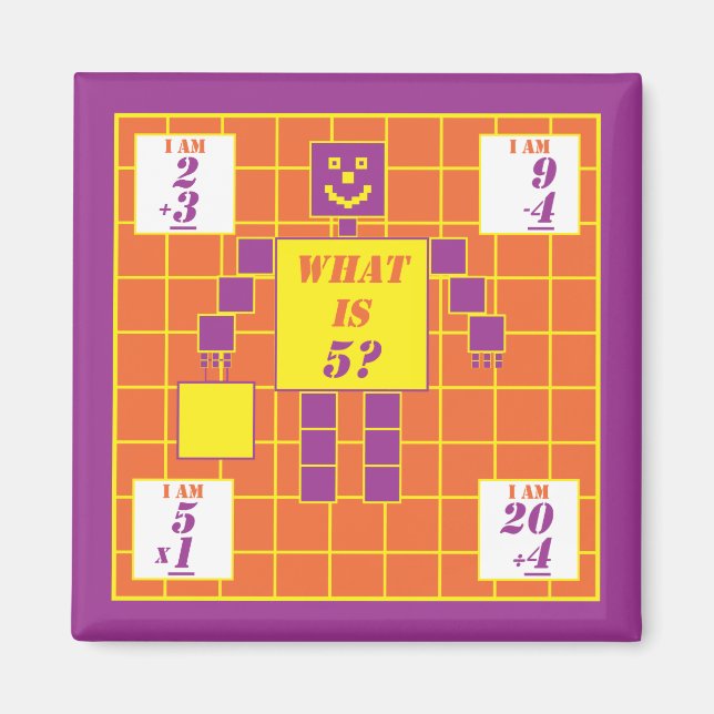 Imã Geometrics-Magnet-Square-Age 5 (Frente)