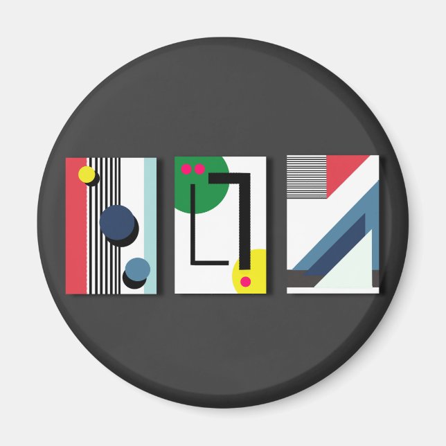 Imã Geometryabstrakt (Frente)