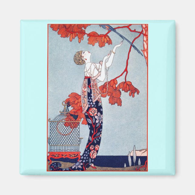 Imã George Barbier "L'Oiseau Volage" 1914 (Frente)