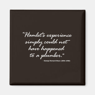 Imã George Bernard Shaw sobre Hamlet