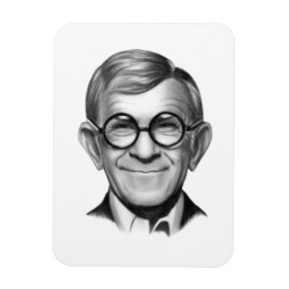 Ímã "George Burns", "Grace Kelly", "Comediante Icônico