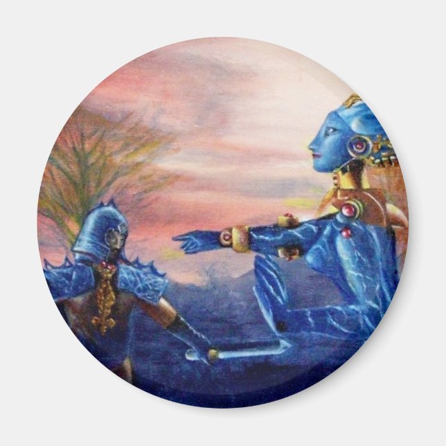 Imã GEORGE DE santos E DRAGÃO DE ALIENÍGENA (Frente)