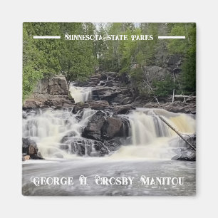 Imã George H. Crosby Manitou State Park Magnet