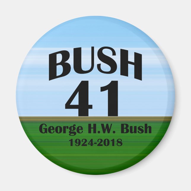 Imã George H.W. Bush 1924-2018 (Frente)