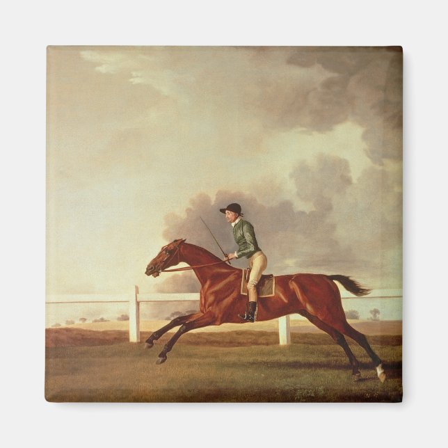 Imã George Stubbs | Bay Malton com John Singleton Up, (Frente)