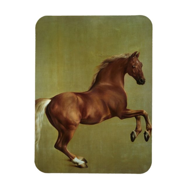 Ímã George Stubbs | Casaco de assobio, 1762 (Vertical)
