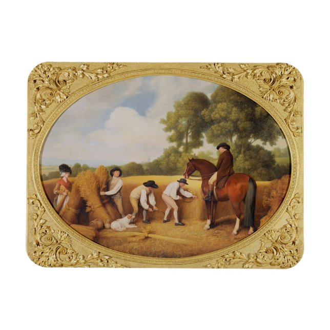 Ímã George Stubbs | Receptores, 1795 (esmalte em bisco (Horizontal)