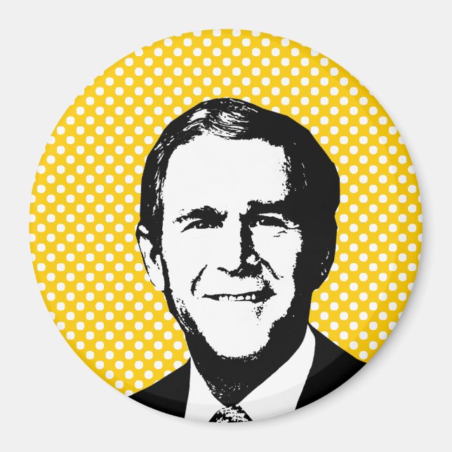 Imã George W Bush Gear (Frente)