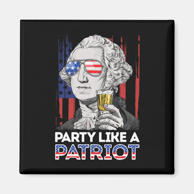 Imã George Washington, 4 de julho, Partido Como Um Pat (Frente)