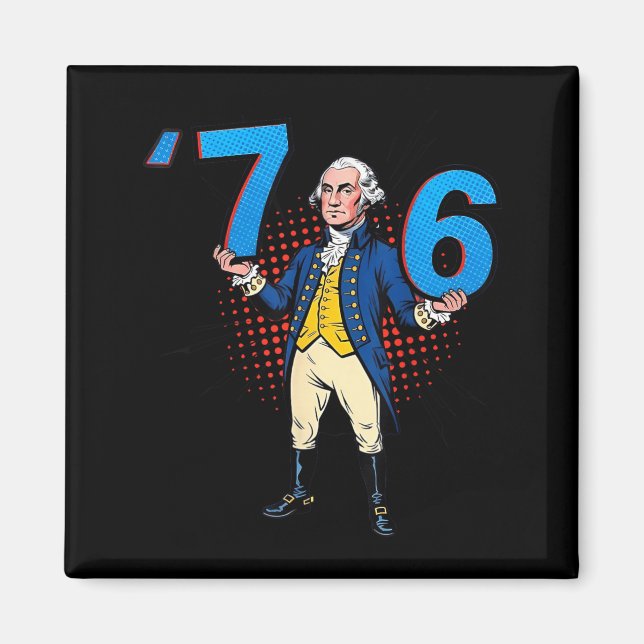 Imã George Washington 76 Expulsou Seis Sete (Frente)