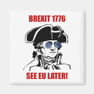 Imã George Washington Brexit 1776 Bandeiras da UE