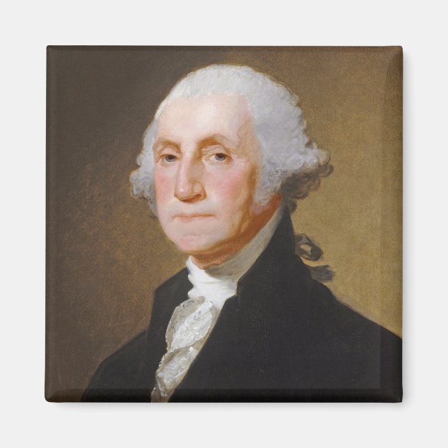 Imã George Washington, c.1821 (petróleo na canvas) (Frente)