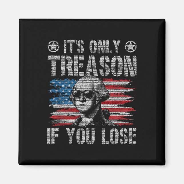 Imã George Washington é a única traição se você Perder (Frente)