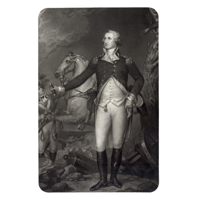 Ímã George Washington em Trenton (Vertical)