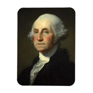 Ímã George Washington por Gilbert Stuart - cerca de