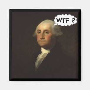 Imã George Washington que gira em sua sepultura