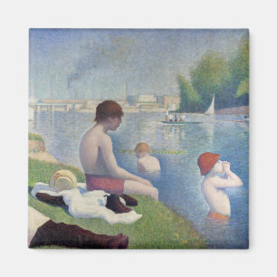 Imã Georges Seurat - Banhistas em Asnieres
