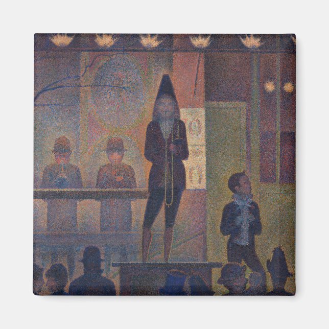 Imã Georges Seurat - Espetáculo Paralelo de Circo (Frente)