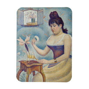 Ímã Georges Seurat - Jovem Mulher Se Poudreando