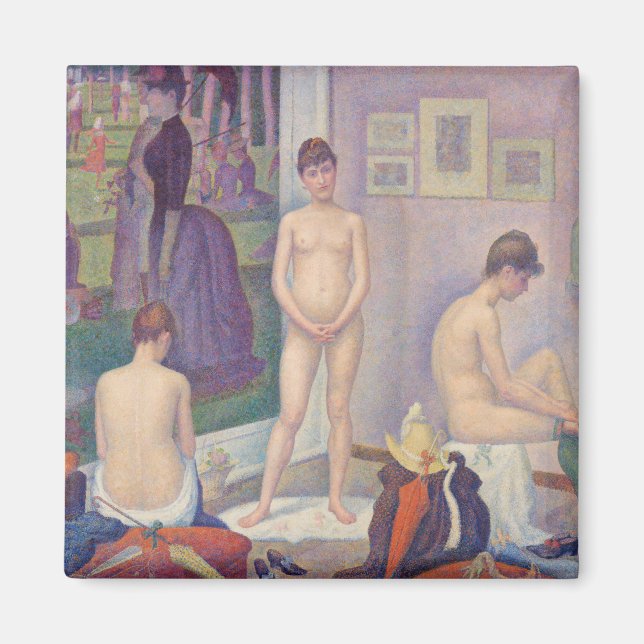 Imã Georges Seurat - Os Modelos (Frente)