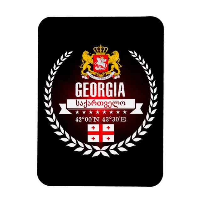 Ímã Geórgia (Vertical)