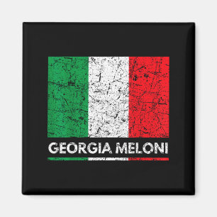 Imã Georgia Meloni Heroína Italiana Bandeira da Itália