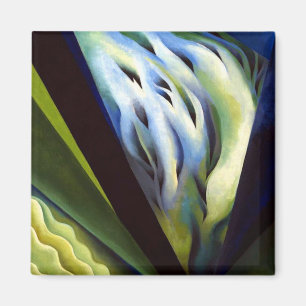 Imã Georgia O Keeffe Música Azul e Verde