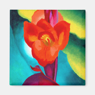 Imã Georgia O Keeffe Red Canna