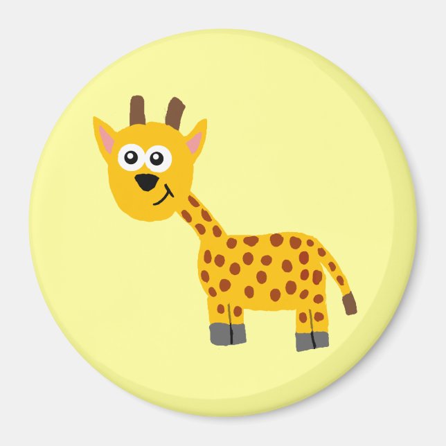 Imã Georgie, o Magnet da Girafa (Frente)
