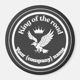 Imã Gepersonaliseerde King of the Road Chauffeur Badge