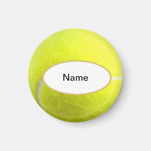 Imã gepersonaliseerde tennis ball (Frente)