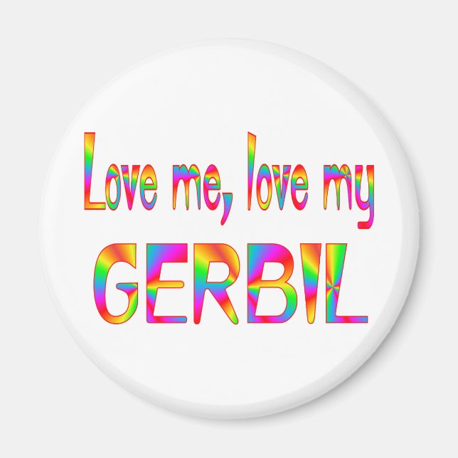 Imã Gerbil Love (Frente)