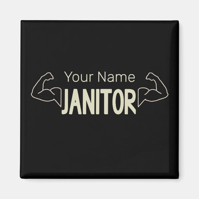 Imã Gerente De Design De Vigilância Ou De Cuidados (Frente)