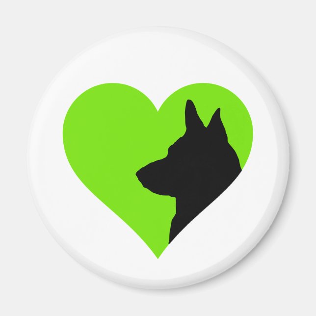 Imã German shepherd (Frente)