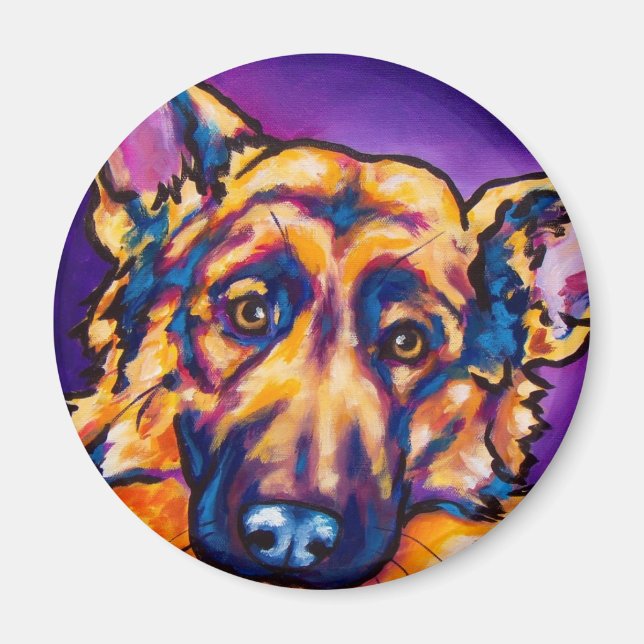 Imã German shepherd (Frente)