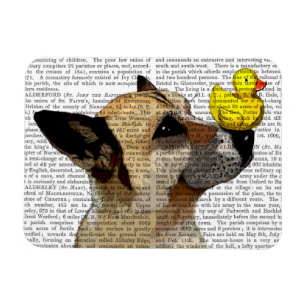 Ímã German shepherd Cão e Pato