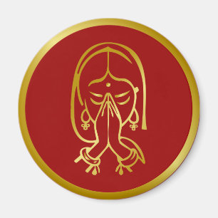 Imã Gesto de Boas-vindas da Índia - Namaskar