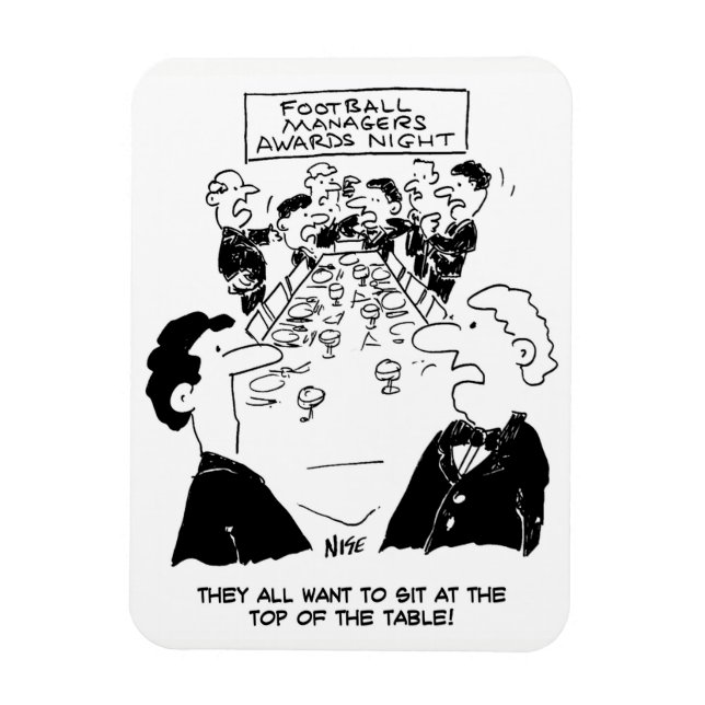 Ímã Gestores de futebol Prêmios à noite (Vertical)