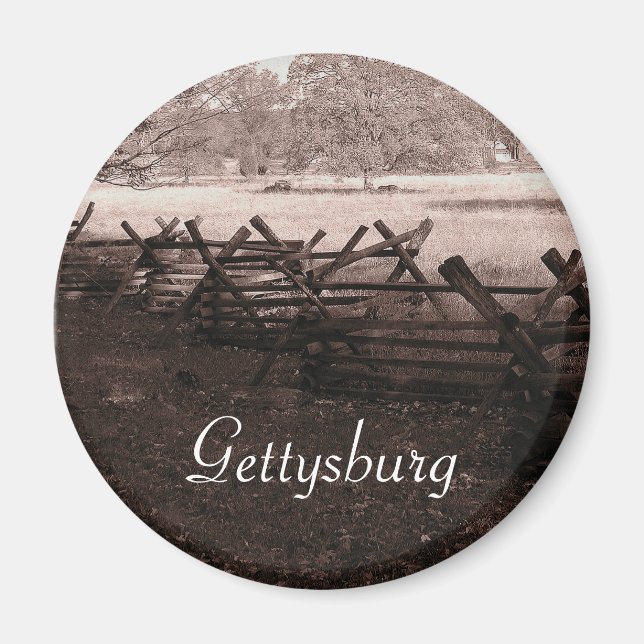 Imã Gettysburg - Battlefield Magnet #3 (Frente)