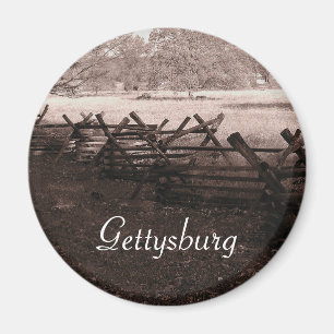 Imã Gettysburg - ímã #3 do campo de batalha