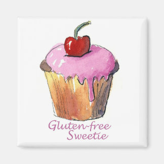 Imã GF Cherry Cupcake Magnet
