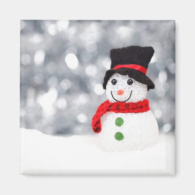 Imã Ghear Snowman Magnet (Frente)