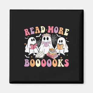 Imã Ghost Book Bonito Leia Mais Livros Engraçado Profe
