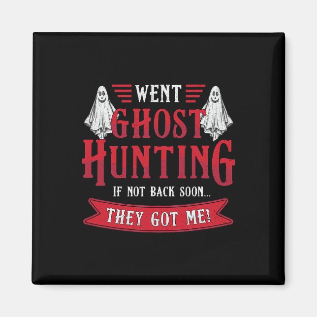 Imã Ghost Caça Paranormal Fantasma H (Frente)