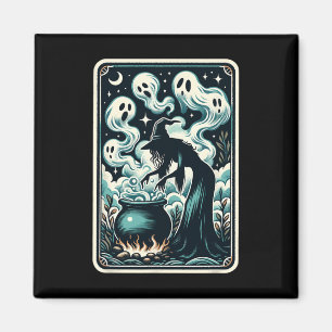 Imã Ghost Cauldron Gothic - Placa de Tarot Supernatura