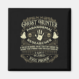 Imã Ghost Hunter - Fantasma caçando Halloween Paranorm