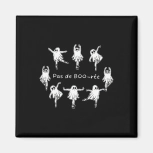 Imã Ghost Pas De Boo-rée Byllet Dancer Spooky Hallowee