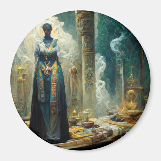 Imã Ghost Priestess Fantasy (Frente)