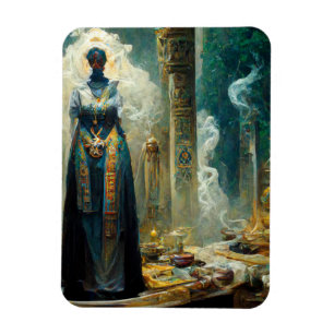 Ímã Ghost Priestess Fantasy